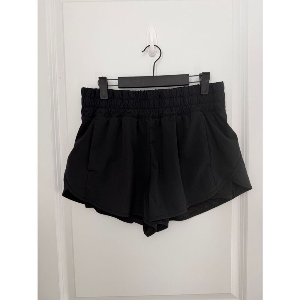 Avia Women's Jet Black Athletic Shorts